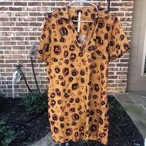 Uncle Frank Leopard Dress Medium
